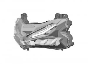 Патент передней оптики Honda CBR250RR 