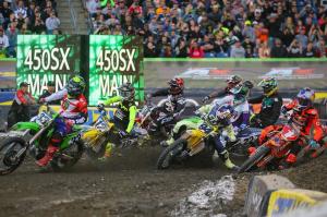 AMA Supercross 2016. Этап 16 - Фоксборо