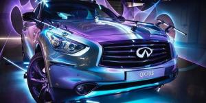 Необычное световое шоу – Infiniti Inspired Light