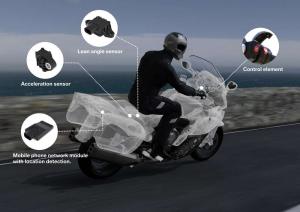 Компания BMW анонсировла систему «Intelligent Emergency Call» для мотоциклистов