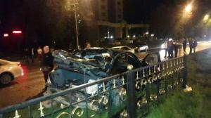 Один человек погиб и шестеро пострадали в ДТП в Алматы 