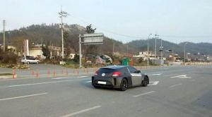 Шпионские снимки спорткупе на базе Hyundai Veloster 