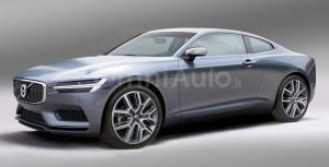 Купе Volvo C90 показалась на неофициальном рендере