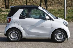 Шпионские снимки Smart ForTwo Cabrio 2016 года 