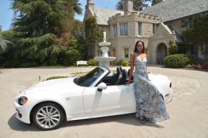 2016 Fiat 124 Spider и Юджина Вашингтон 