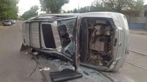 Беременная женщина пострадала в ДТП в Алматы 