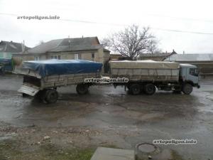 ДТП в Николаевской области: прицеп КамАЗа протаранил маршрутку 