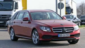 Шпионские снимки Mercedes-Benz E-Class Estate 2017 года 