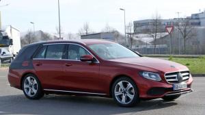 Шпионские снимки Mercedes-Benz E-Class Estate 2017 года 