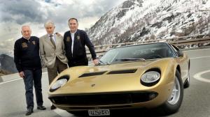 Lamborghini отметила 50-летие Miura спецпробегом в Альпах