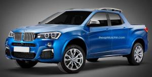 Рендер пикапа BMW Х4 от известного дизайнера Феофила Чина
