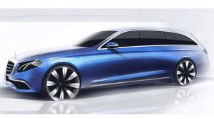 Mercedes-Benz E-Class Estate впервые показался на тизере