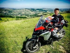Кейси Стоунер протестировал Ducati Multistrada 1200 Enduro