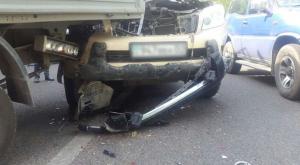 ДТП с участием 5 авто произошло в Алматы 