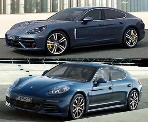В Сеть «утекло» первое фото нового Porsche Panamera
