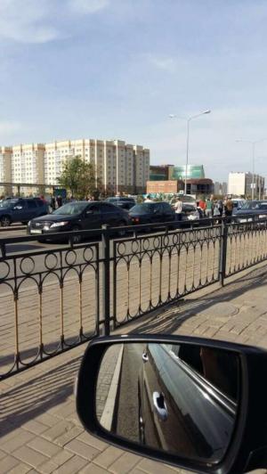 Массовое ДТП произошло в Астане