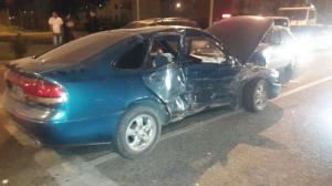 Два человека пострадали в ДТП с участием трех авто в Алматы 