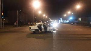 Два человека пострадали в ДТП с участием трех авто в Алматы 