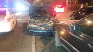 Два человека пострадали в ДТП с участием трех авто в Алматы 