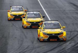 Трио Lada Sport доминирует в квалификации и в MAC3 на Moscow Raceway