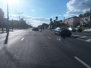 На Партизанском проспекте - масштабная авария: один погибший, один пострадавший