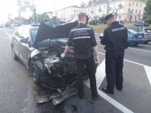 На Партизанском проспекте - масштабная авария: один погибший, один пострадавший