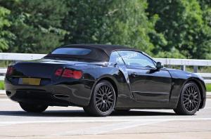 Серийная версия нового кабриолета Bentley Continental GT замечена на тестах
