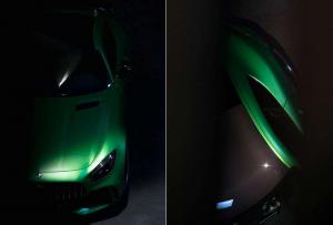 Mercedes опубликовал первые тизеры суперкара AMG GT R