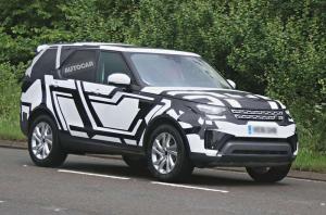 Land Rover Discovery обнажился перед камерой 
