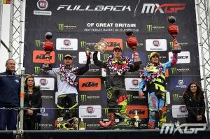 MXGP 2016 этап 11. Результаты Гран При Великобритании 