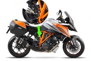 Сломанный кронштейн на KTM 1290 Super Duke GT