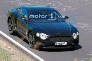 Купе Bentley Continental GT испытали на Нюрбургринге 