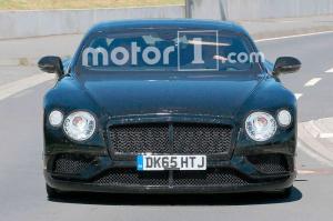 Купе Bentley Continental GT испытали на Нюрбургринге 
