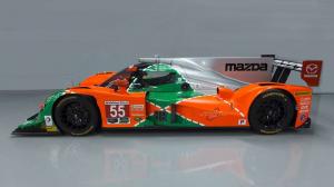Гоночную Mazda раскрасили цветами чемпионской машины «Ле-Мана»
