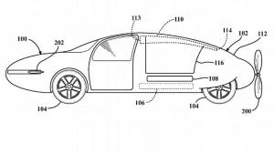 Toyota запатентовала летающий автомобиль 