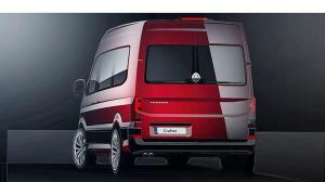 Volkswagen показал новый Crafter на тизерах