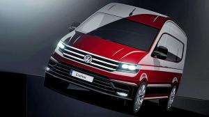 Volkswagen показал новый Crafter на тизерах 