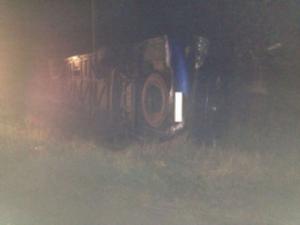 В Татарстане перевернулся пассажирский автобус, пострадали восемь человек