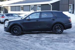 Шпионские снимки Bentley Bentayga 2016 года 