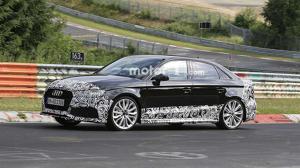 Audi протестировала в Нюрбургринге «заряженный» седан RS3