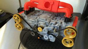 Инженер напечатал на 3D-принтере точную копию двигателя Subaru