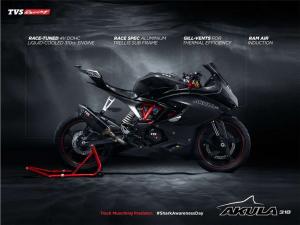 Концепт TVS Akula 310 планируют запустить в производство до конца года