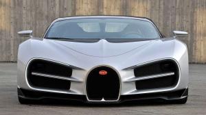 Показан первый вариант дизайна гиперкара Bugatti Chiron