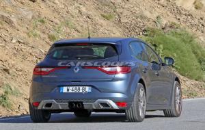 Шпионские снимки Renault Megane RS 2107 года 