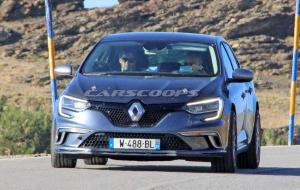 Шпионские снимки Renault Megane RS 2107 года 