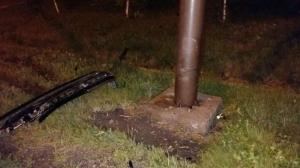 Автомобиль перевернулся в ходе ДТП на ВОАД