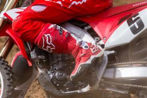Шпионские фото Honda CRF450R 2017