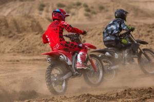 Шпионские фото Honda CRF450R 2017