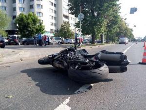 В Минске байкер насмерть сбил женщину-пешехода