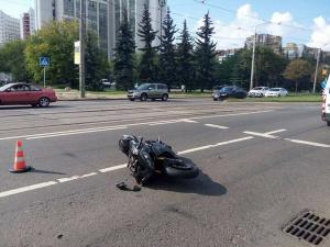 В Минске байкер насмерть сбил женщину-пешехода 